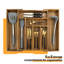 Rangement pour tiroir de cuisine Acacia
