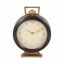 Horloge décorative ronde en métal rustique pour la décoration intérieure