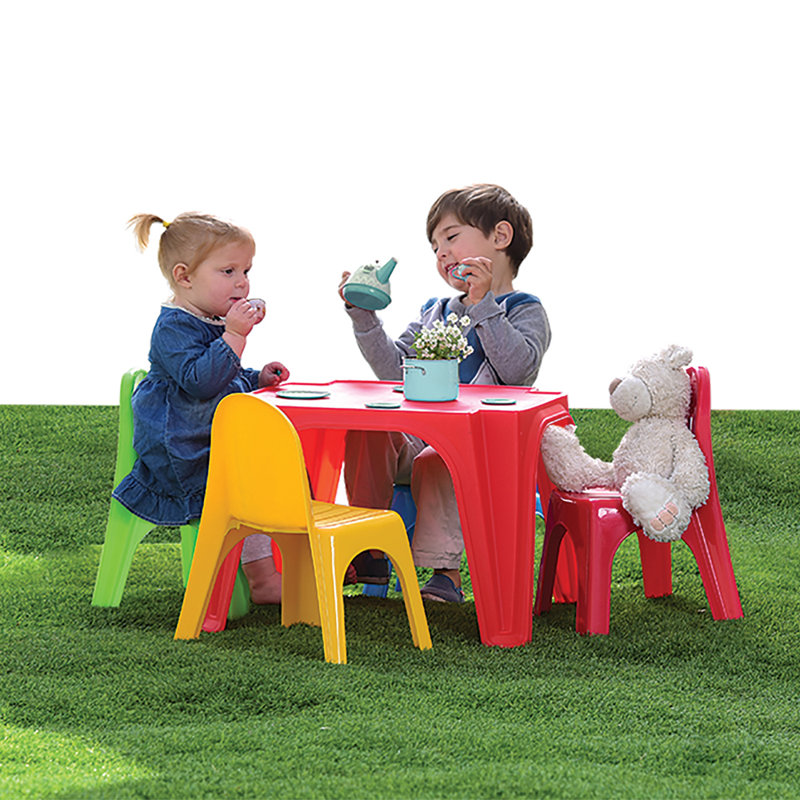 Ensemble de table de jeu et de chaises pour enfants Karissa