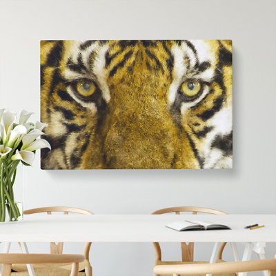 Eye Of The Tiger - Wrapped Canvas