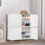 24 Pair Shoe Storage Cabinet