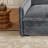 2 Grey Corduroy For Living Room - Wood Construction High Fabric Upholstery Comfort Solid Sponge Filled Comfortable-1701954867