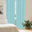 Panneau coulissant abstrait semi-diaphane avec passe-tringle-45233165