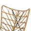 2 chaises d'extérieur - aspect brun, de (design