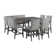 Picket House Furnishings Hester 8PC Counter Height Dining Set -Table, Four Chairs And Complete Bench