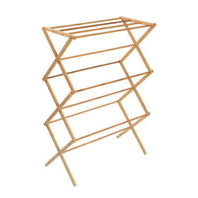 Bamboo Collapsible Drying Rack
