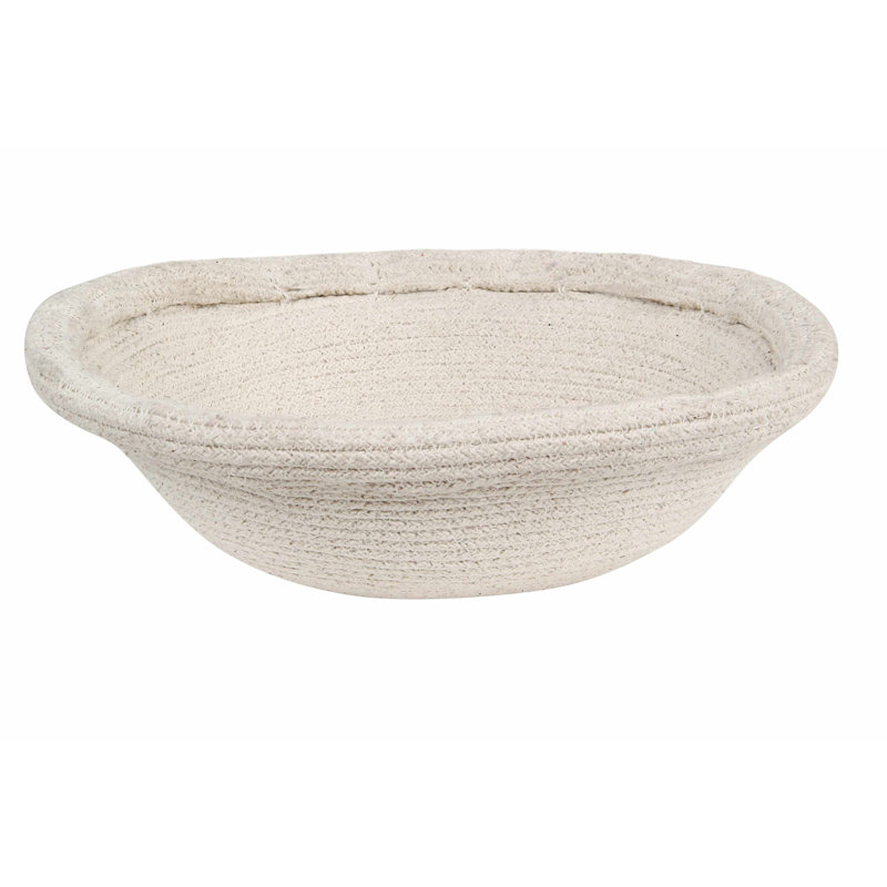 Cotton Woods Fabric Decorative Basket, 15" H x 13" W x 13" D