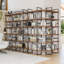 Bibliothèque modulaire industrielle avec extension d'angle