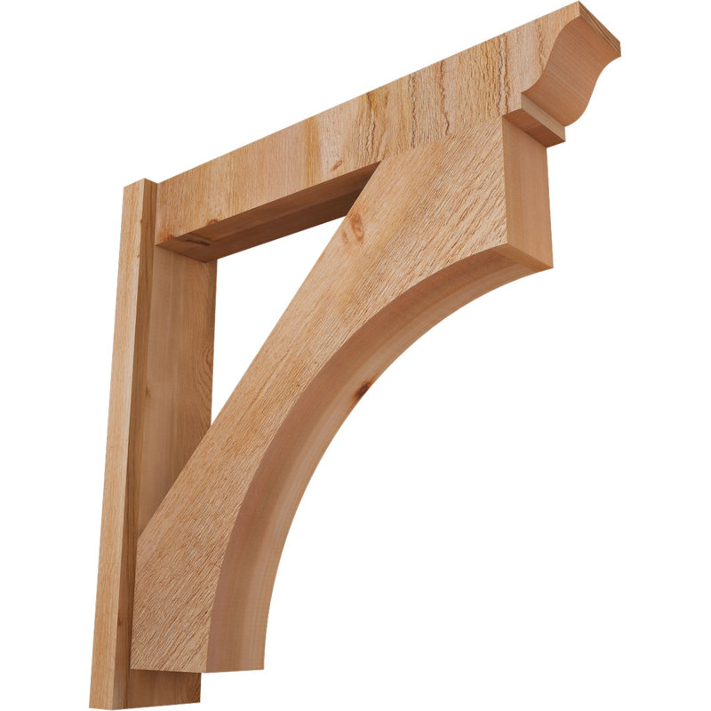 Persienne en bois Westlake, P 30 po x H 30 po, Cèdre rouge de l'Ouest de 6 po (sciage brut)