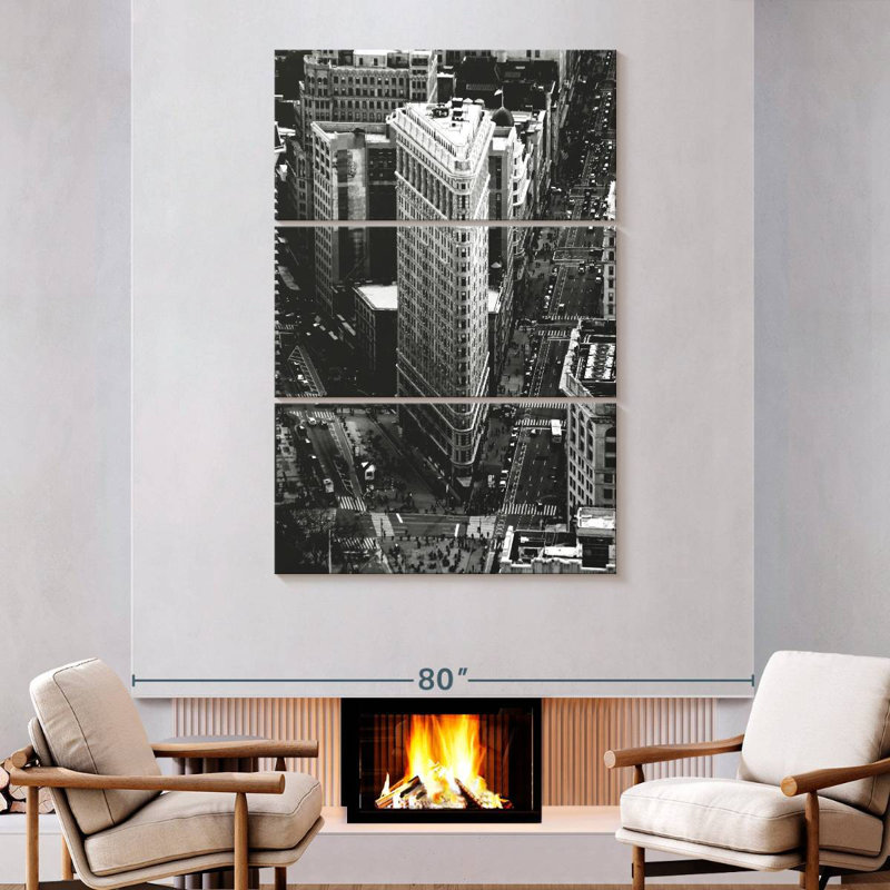 Lilie Falitron Building, 74" H x 48" W