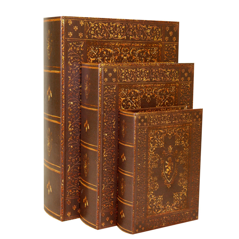 Ensemble de boîtes à livre 3 pièces