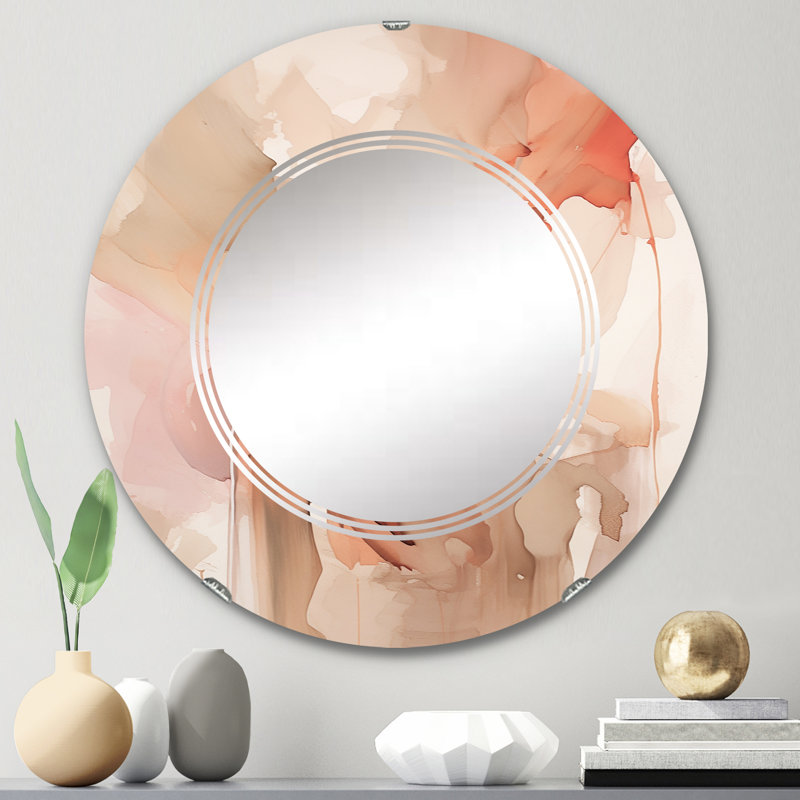 Miroir mural Sheniece, 24 po x 24 po