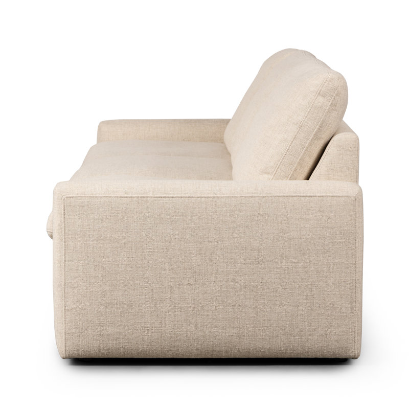 Tillery 111" Upholstered Power Reclining Sofa, Antigo Natural Performance Weave