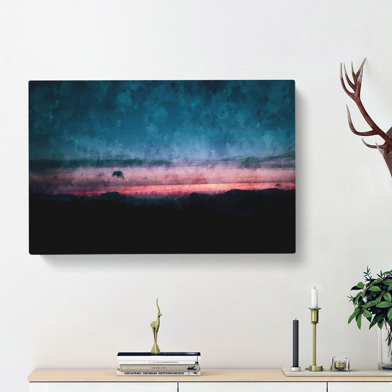 The Lake District - Wrapped Canvas Painting, 40cm H x 60cm W x 3cm D