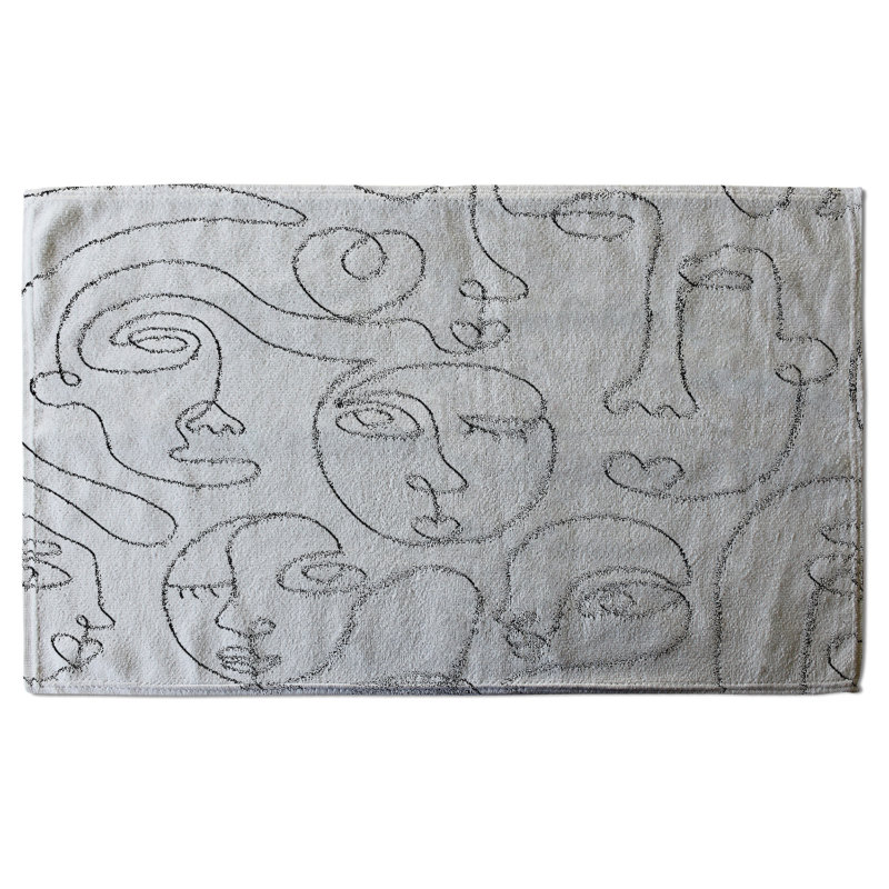 Nehamiah Polyester Shower Curtain Set
