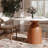 Danner Sintered Stone Top Round Pedestal Farmhouse Kitchen Dining Table-1831810481-1831810482