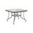 4 - Person Metal Patio Dining Set with Square Table , Cushions Included