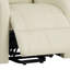 Fauteuil inclinable électrique en cuir synthétique avec système de levage Ricardo, confortable et élégant pour la vie moderne