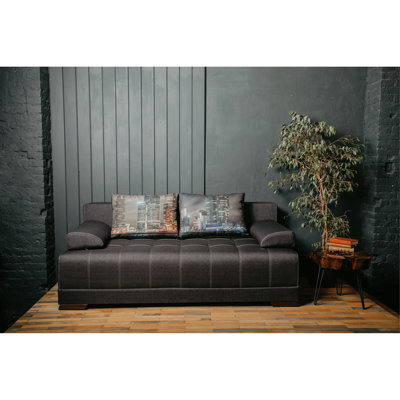 Full / Double 79'' Upholstered Convertible Sofa