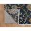 Tapis en laine nouée à la main 2 pi x 2 pi bleu Oushak C161CFC2F5024C86B8D6D1B1EFBDD385