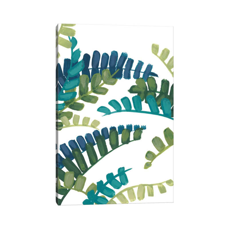 Tropical Thicket IV by June Erica Vess - Wrapped Canvas Print, 20.32 cm H x 30.48 cm W