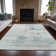 Machine Washable Indoor/Outdoor Xhevrie Sky Rug