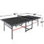 Ensemble de table de ping-pong pliable et portable 8 pi noir-121198727