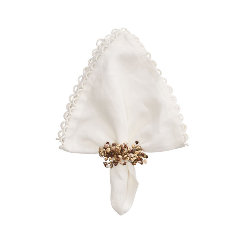 Kim Seybert Loop Edge Napkin - Thumbnail 3