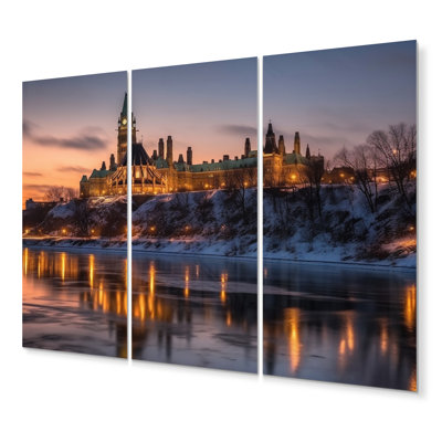 Louvre Masterpieces Cities & Countries Wall Decor on Metal