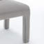 Chaise d'appoint rembourrée en velours Cowger-312584417