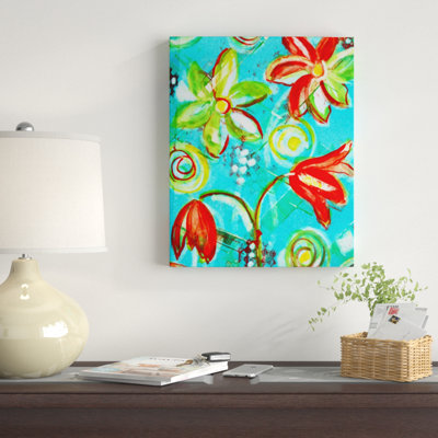 « mandarine tango », reproduction d’art sur toile