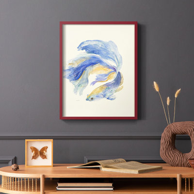 Reproduction encadrée Betta II - bois massif