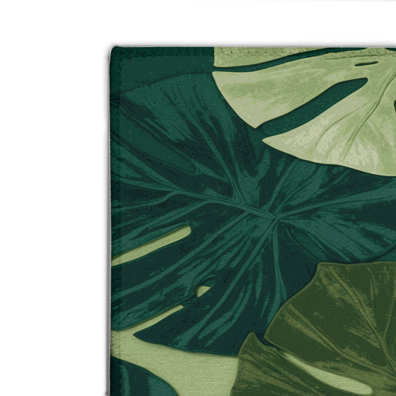 Tapis vert d'intérieur et d'extérieur Botanical, Rectangulaire 2 pi x 3 pi