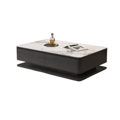 Modern Coffee Table with Sintered Stone Top