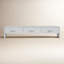 Console neutre en bois massif 71 po Neutral