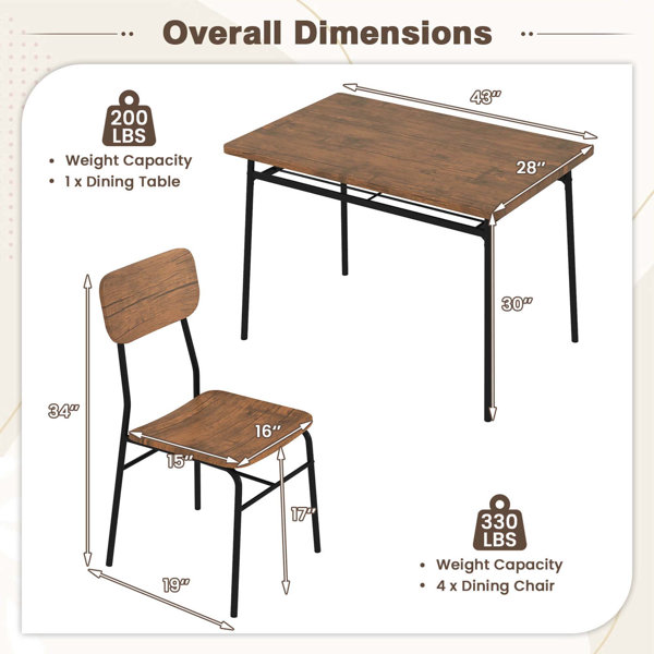 Dimensions du produit