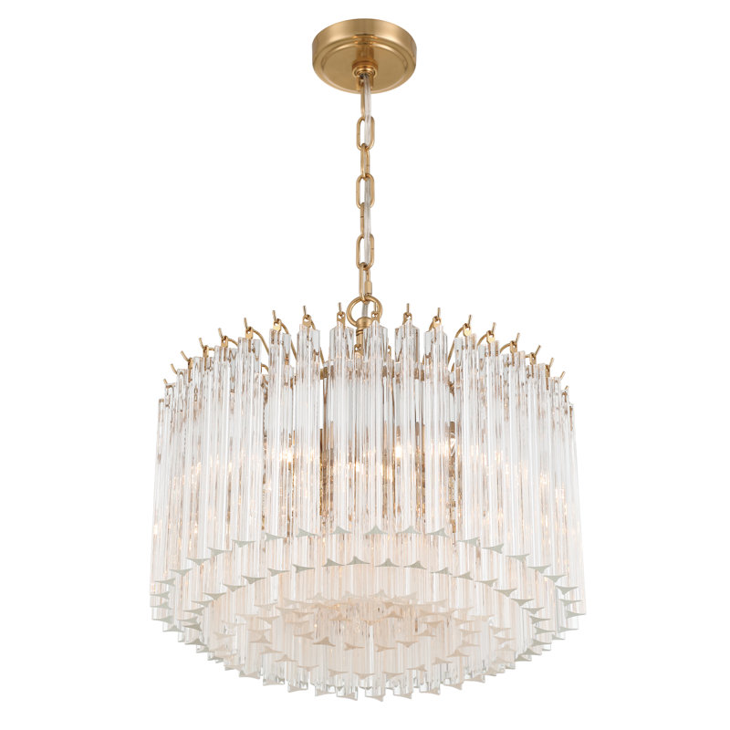 Molly 5 Light Chandelier - Mid-Century Elegance