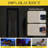 Door Curtains, 100% Blackout Door Window Cover for French Front Glass Window, Elegant Privacy Light Control Curtains for Kitchen, 1 Panel-1971341178-1971341177