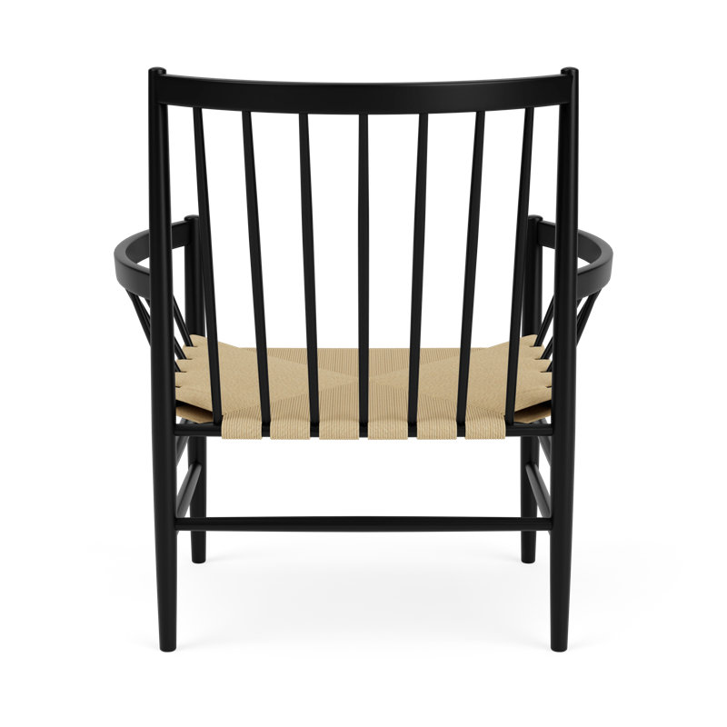 J82 Armchair, Jet Black