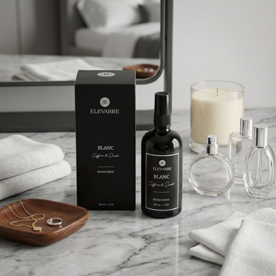 Vaporisateur d'ambiance moderne et sophistiqué pour parfum d'ambiance - Aromathérapie rafraîchissante avec brume fine pour un style de table et de tablette élégant - 6 po noir