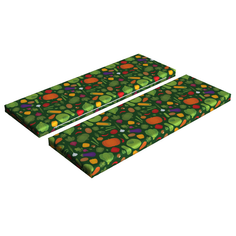 Ensemble de 2 coussins de banc Ambesonne