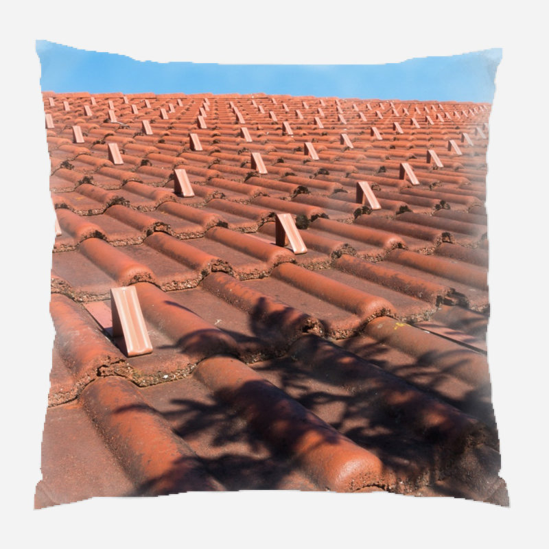 Microsuede Reversible Throw Pillow