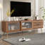 Meuble télé haut de gamme moderne avec rangement spacieux, centre de divertissement pour grandes télévisions, idéal pour le salon et la chambre à coucher