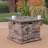 STONEWALL 32” SQUARE PROPANE FIRE PIT.