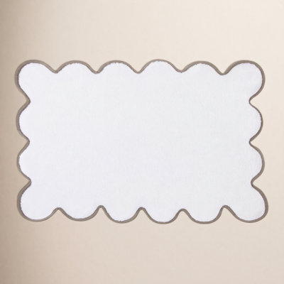 Charish Scalloped Tubmat