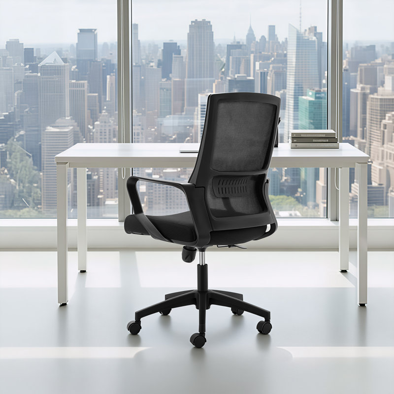Jett Low Back Office Chair Black, Black, Black
