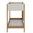 Bunk Bed Frame With Ladder, Safety Guardrails, Upholstered Headboard/Footboard