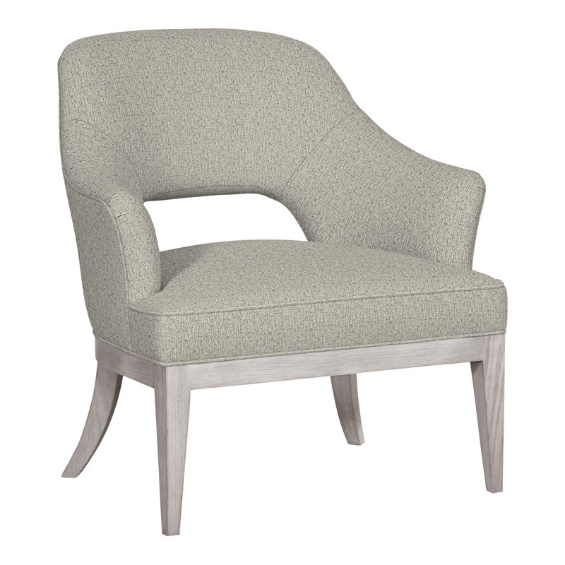 Chaise Kaley de 32,5 po Vanguard, Tuck métal, Gris tourterelle
