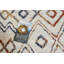 Tapis ivoire / rouge / bleu Howey-541810944