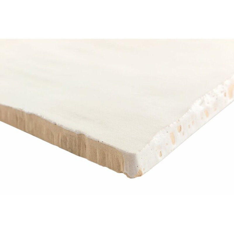 Montauk 4x4 Mixed Finish Ceramic Tile, Cream